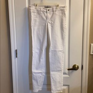 White Skinny Jeans Hollister